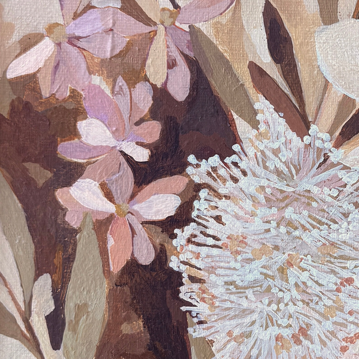 'Bottle Brush' Original Artwork