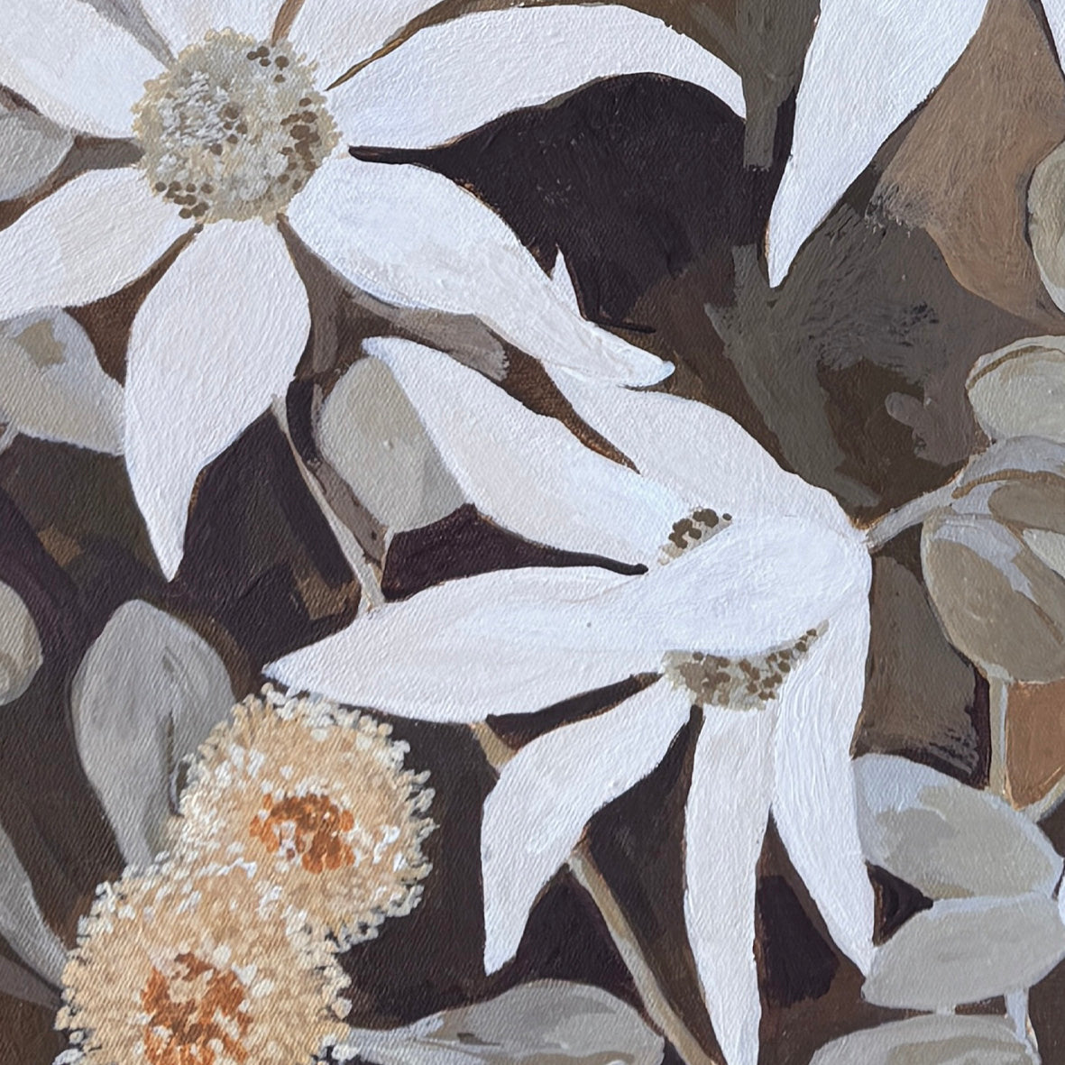'Silver Gum Flannel' Original Artwork