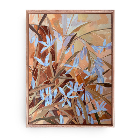 A Nodding Blue Lily Study